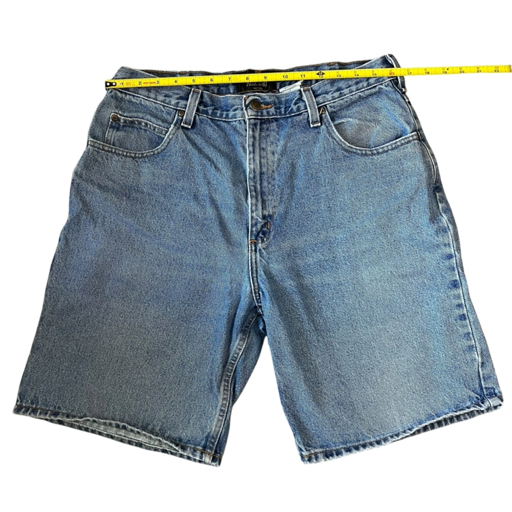 NWOT RedHead 5-Pocket Medium Washed Utility Denim Shorts for Men 35 100% Cotten - Picture 2 of 7